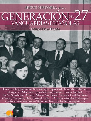 cover image of Breve historia de la generación del 27